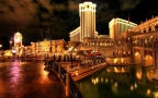 澳门城市夜景，璀璨的霓虹灯，威尼斯人酒店，银河酒店（12P）组图6