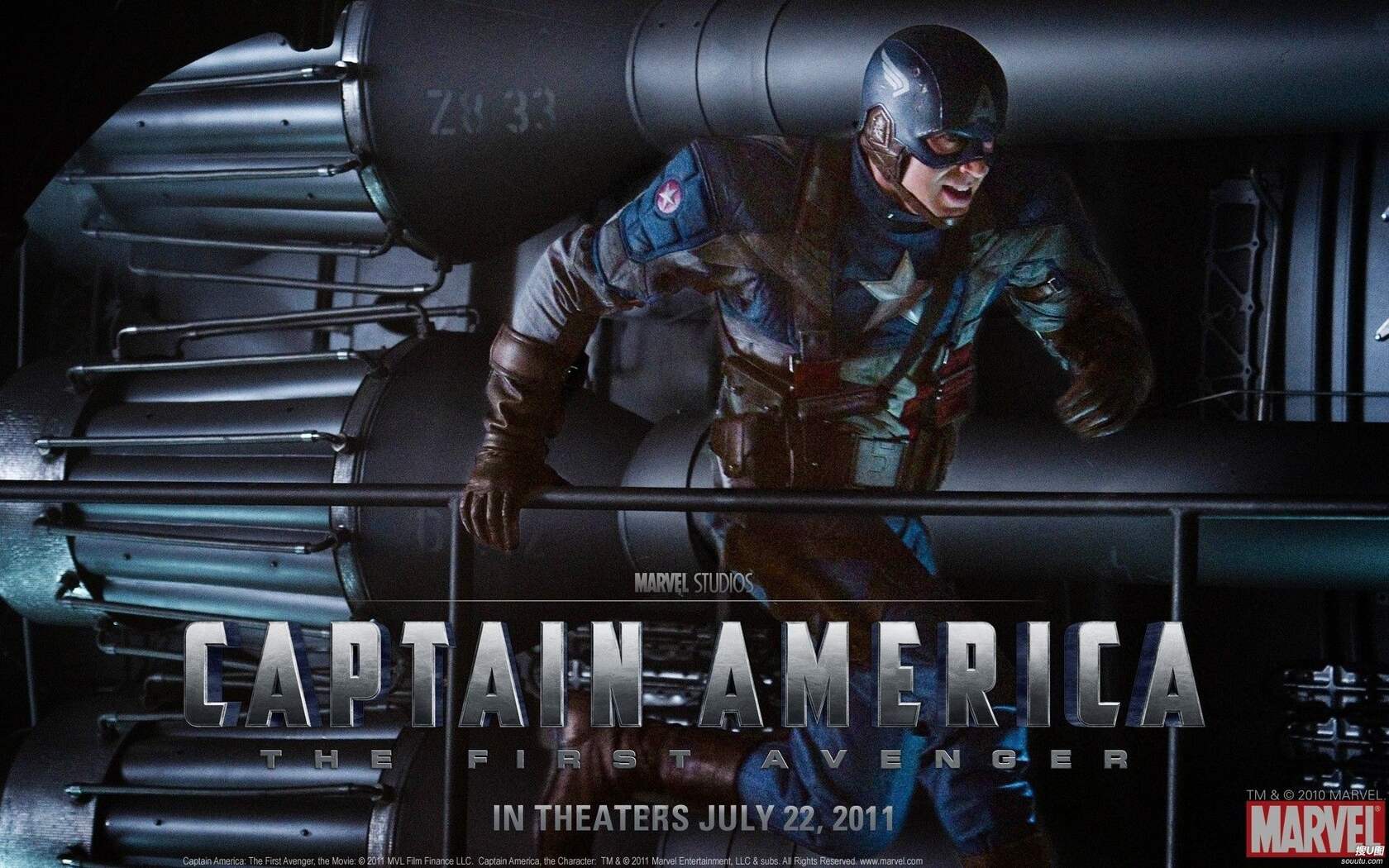 好莱坞英雄电影《美国队长》高清壁纸类图片第10张图片