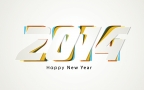 HAPPY2014文字桌面高清壁纸组图7