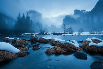 唯美的山水风景画高清风景壁纸