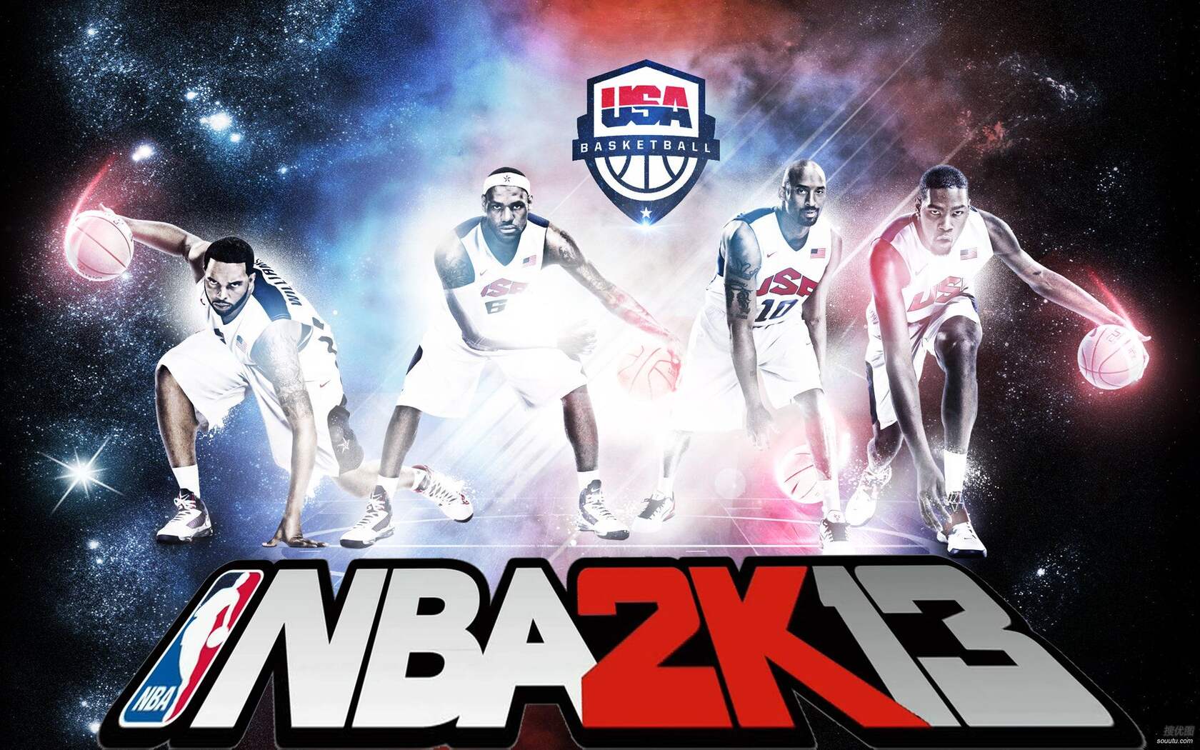 经典单机竞技类游戏《NBA2K13》高清桌面壁纸图片下载套图3