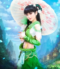 美女“南笙”神级COSPLAY《诛仙3》角色碧瑶&破军组图3