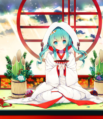 初音未来 白无垢初音ミク精美图片组图5