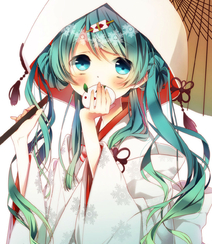 初音未来 白无垢初音ミク精美图片组图8