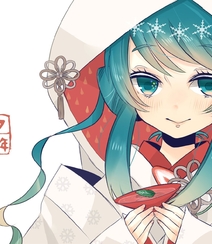 初音未来 白无垢初音ミク精美图片组图12