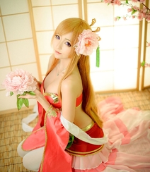 美女COSPLAY“芙蓉仙子”精美摄影艺术套图组图2