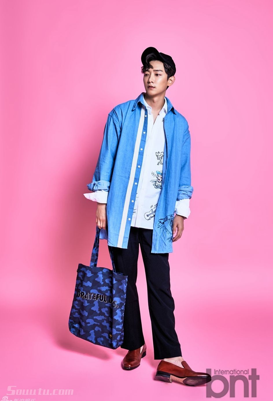 韩国男演员李正赫登时尚杂志《bnt》写真图片图片