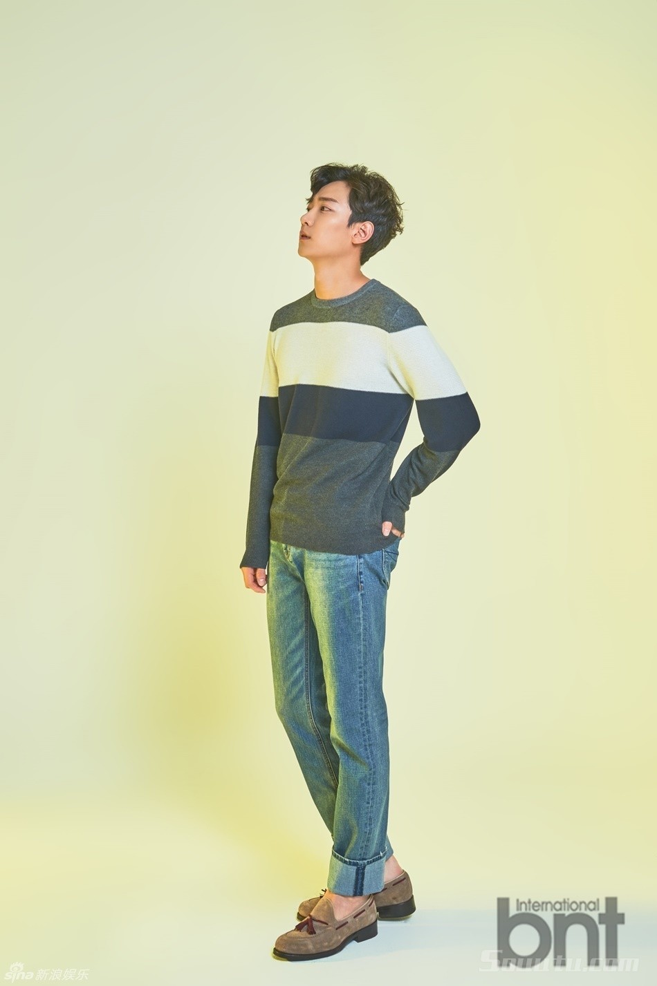 韩国男演员李正赫登时尚杂志《bnt》写真图片图片