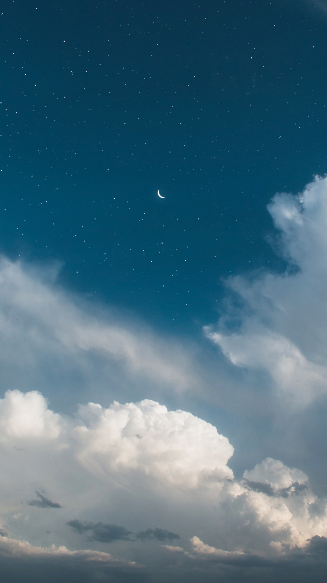 夕阳和夜晚下的天空高清手机背景套图5