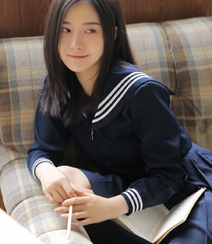 学日文的日系清新制服短裙美女教室唯美私房写真组图5