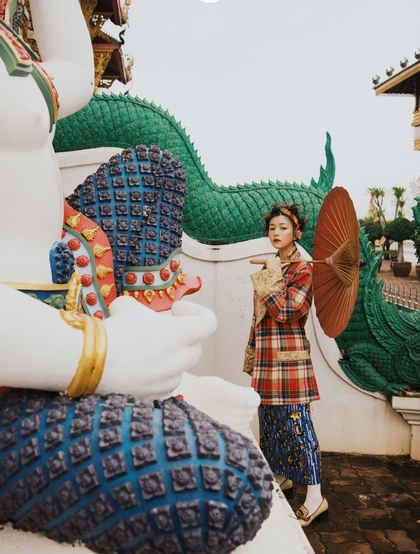 陈妍希日系风格杂志写真大片，高清静距离下的日式少女