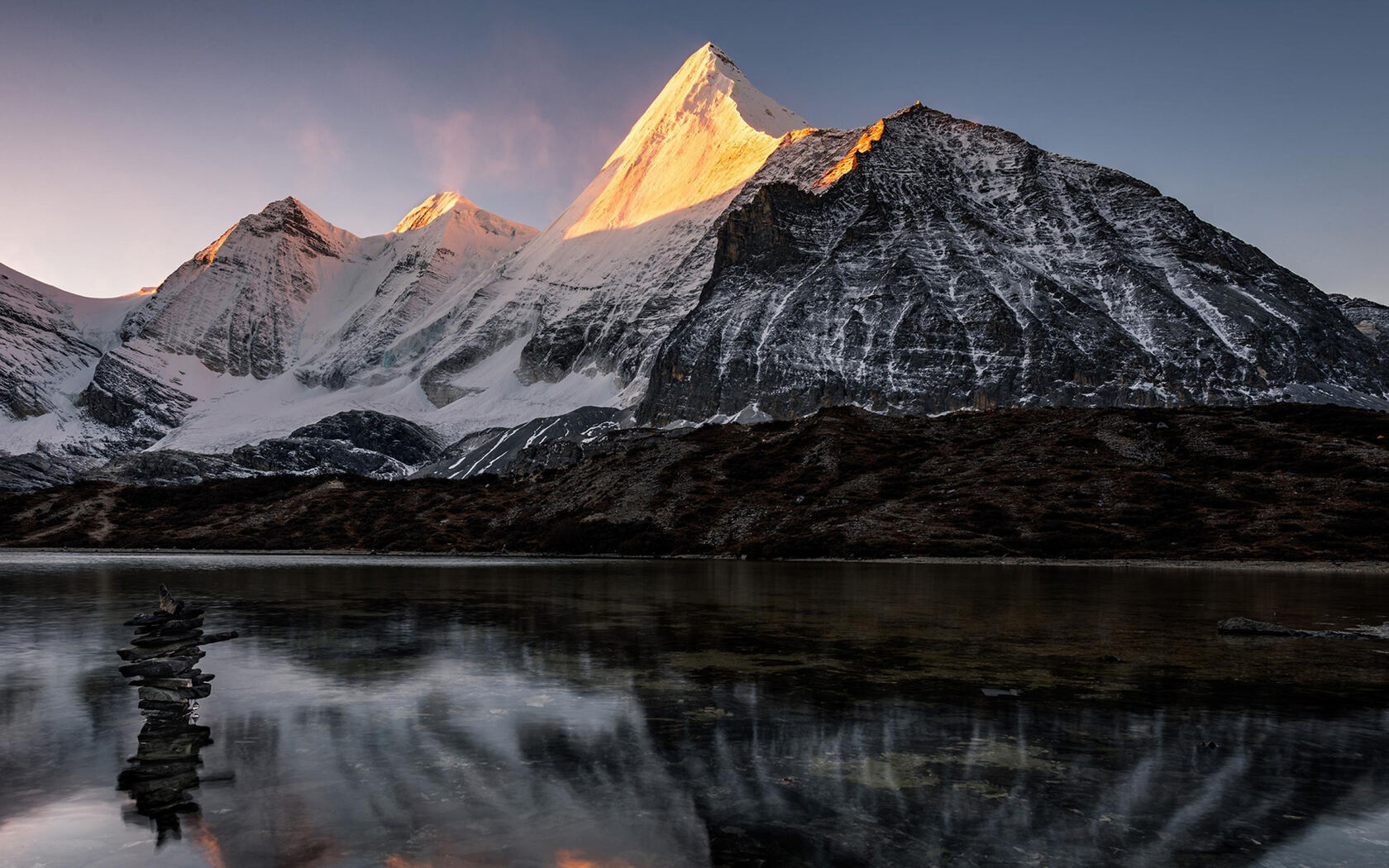 最美的还是这些山山水水，山水风景桌面壁纸图片分享套图4