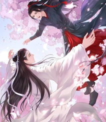 动漫《魔道祖师》主要角色各类唯美的插画图片组图11