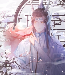 动漫《魔道祖师》主要角色各类唯美的插画图片组图14