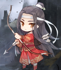 魔道祖师连环画版的Q版人物角色图片