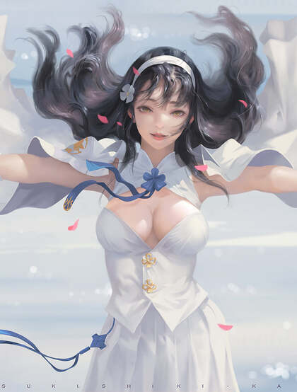 唯美的游戏人物CG插画鉴赏-画师GTZtaejune