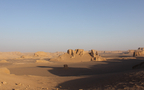 沙漠骆驼，漫天黄沙的沙漠景色壁纸图片组图13