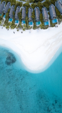 美丽的风景线沙滩，海滩高清手机壁纸组图4