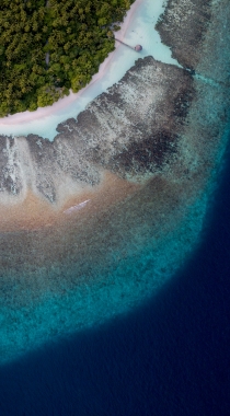 美丽的风景线沙滩，海滩高清手机壁纸组图5