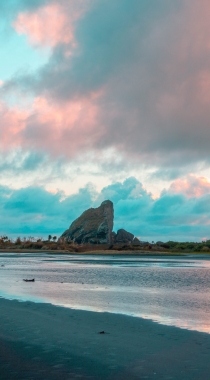 美丽的风景线沙滩，海滩高清手机壁纸组图11