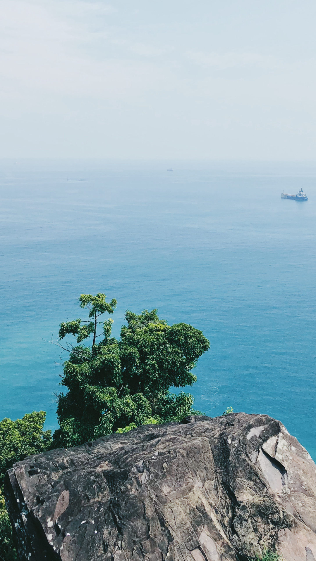 海上的礁石，溶洞风景手机背景图片套图5