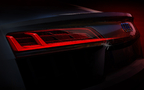 红色奥迪TT跑车高科技内饰及炫酷的车灯细节部分展示壁纸组图7