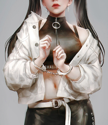 可做头像的动漫美女图片，P站画师Shal.E插画作品组图6