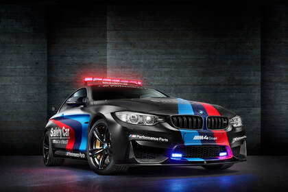 黑色宝马bmw_M4_Coupe警车，跑车系列高清壁纸图片