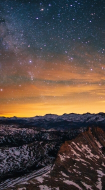 神奇的天文风景，漫天的星河唯美手机壁纸组图12