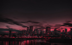 超美的城市晚霞，繁华的城市夜景高清电脑壁纸组图9