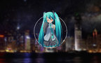 拉小提琴的初音，动漫虚拟人物初音未来的唯美壁纸图片组图8