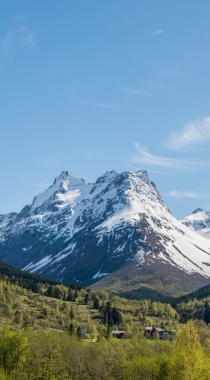 唯美雪山奇观山脉护眼2k手机壁纸组图8