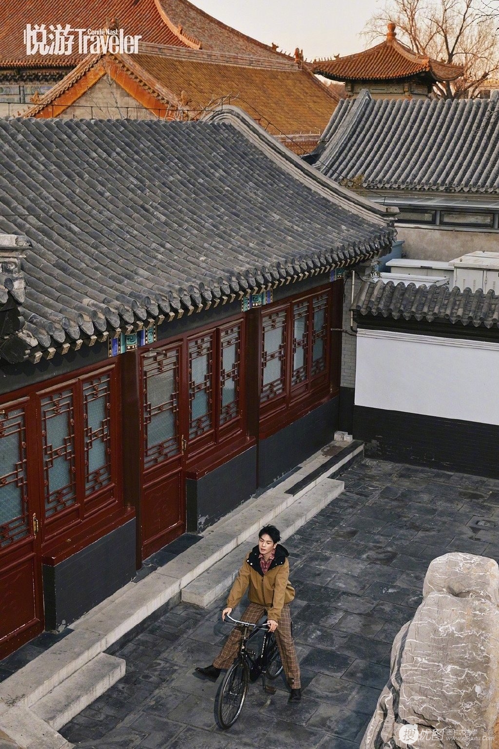 小爷有范儿，张若昀的北京胡同生活之旅最新杂志写真图集图片