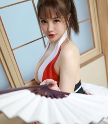 性感白皙童颜美女徐嘉乐不知火舞cosplay私房写真图片组图8