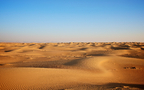 沙漠桌面图片，一望无际的沙漠一角景色场景桌面壁纸图片组图1