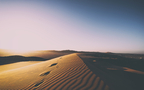 沙漠桌面图片，一望无际的沙漠一角景色场景桌面壁纸图片组图2