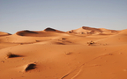 沙漠桌面图片，一望无际的沙漠一角景色场景桌面壁纸图片组图4