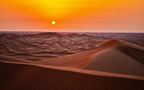 沙漠桌面图片，一望无际的沙漠一角景色场景桌面壁纸图片组图5