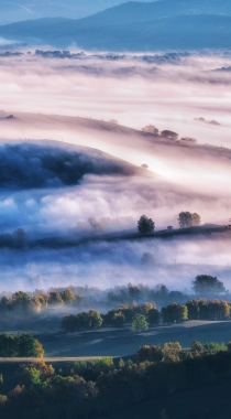 高清云海风景，大气的大好河山山水风景手机壁纸图片组图1