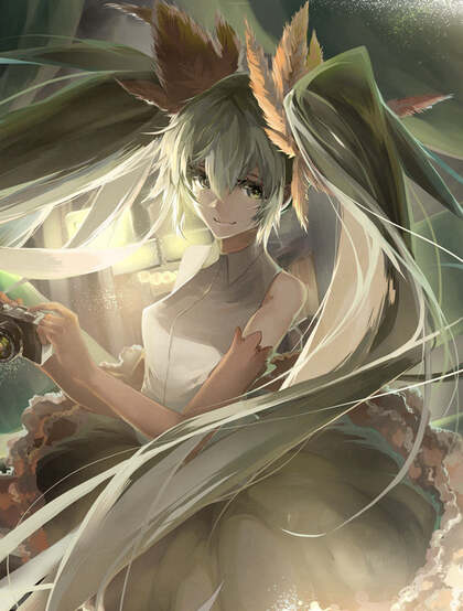 二次元美女初音未来唯美插画图片鉴赏4月11日