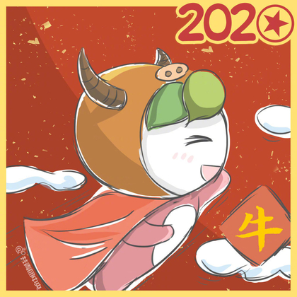 2020鼠年开运十二生肖可爱卡通QQ头像图片