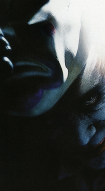 DC电影“蝙蝠侠：黑暗骑士”反派人物小丑的酷手机壁纸组图3