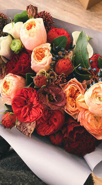 美丽的玫瑰花束插花艺术高清植物手机壁纸组图1