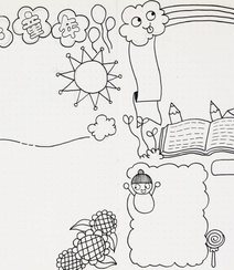六一儿童节手抄报设计，一步一步教你画出可爱的儿童节手抄报组图5