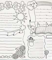 六一儿童节手抄报设计，一步一步教你画出可爱的儿童节手抄报组图8