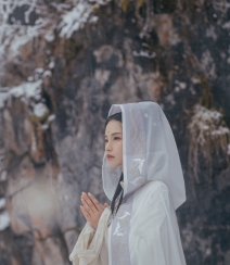 古风美女合集，古装汉服美人唯美摄影艺术图片图集组图7