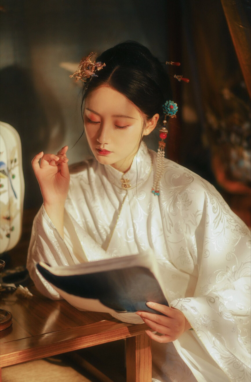 古风美女合集二，华夏古装汉服美人唯美摄影艺术图集套图6