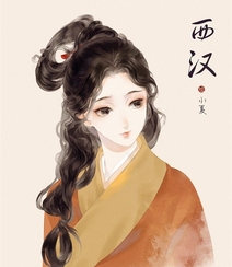 不同朝代女人的发髻发型精美好看手绘插画图片组图5