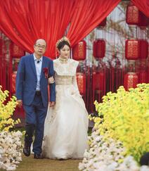真人秀节目《婚前21天》李嘉铭，刘泳希两人结婚婚礼图片组图2