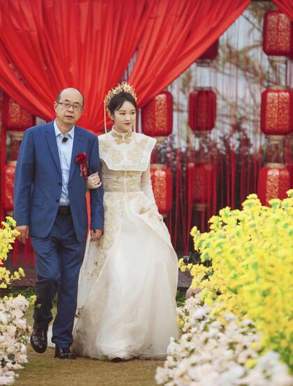 真人秀节目《婚前21天》李嘉铭，刘泳希两人结婚婚礼图片